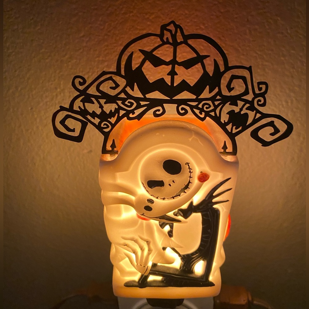 Scentsy Jack Skellington Nightmare Before Christmas Christmas Mini Warmer-no box